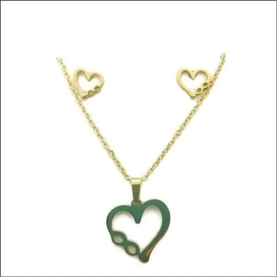 Aramat Jewels | Sieradensets | Liefdesbetovering Sieradenset in Roestvrij Staal | | | | | | | Verkleurd niet