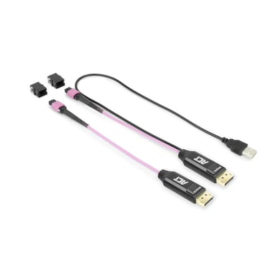 ACT DisplayPort naar MTP/MPO adapter set voor het verlengen van een DisplayPort verbinding tot 8K@60Hz AK4165