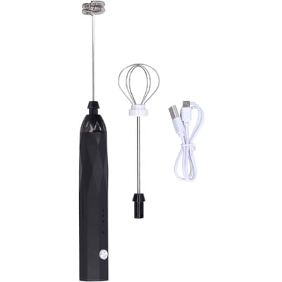 Handmelkopschuimer 3 Niveaus Verstelbaar USB Opladen Laag Geluidsniveau Professionele Koffiemixer voor Thuiskoffie