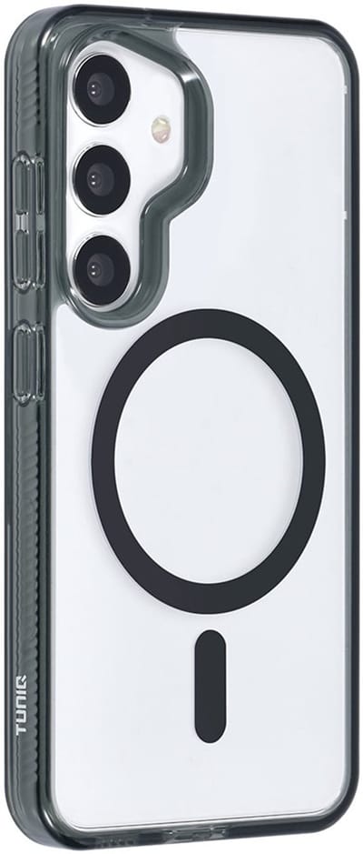 TUNIQ telefoonhoesje voor Samsung Galaxy S24 - MagSafe siliconen backcover - Zwart