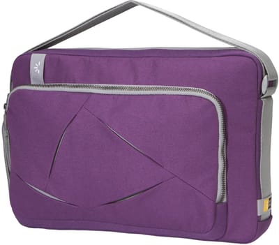 Urban Nylon Attachétas 12 inch (Paars / Grijs)
