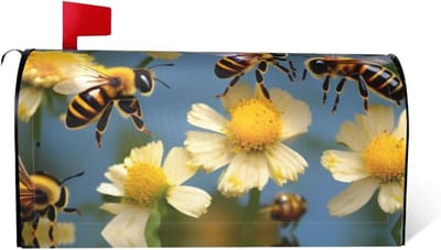 Brievenbus Cover - Brievenbus Decoratie - Tuin Aankleden - Magnetische Bevestiging - Standaard Formaat - Zwart