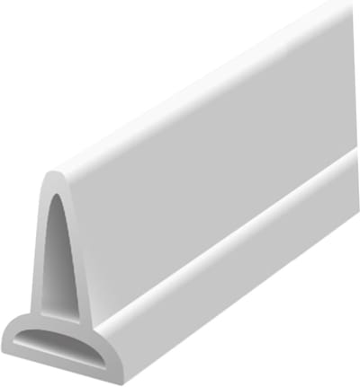 Douchedrempel - Waterbarrière - 2M - Zelfklevende PVC-Douchestrip - Waterstopper voor Douchedeur en Badkamerafdichtingsstrip