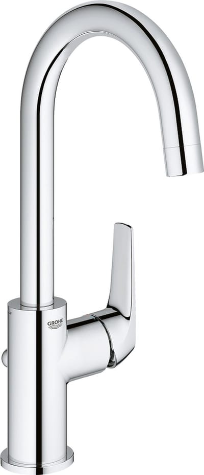GROHE Start Flow Wastafelkraan - Waterbesparend - Draaibare uitloop - Met waste - Chroom