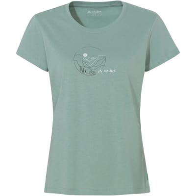 Vaude Bike Cyclist V T-shirt Met Korte Mouwen Groen 42 Vrouw