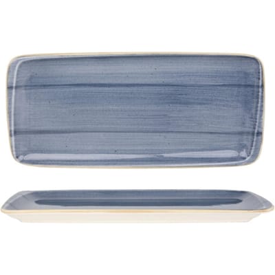 Bonna Serveerschaal - Aura Dusk - Porselein - 34x16 cm - set van 2
