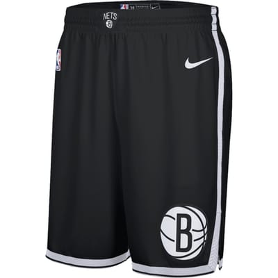 Nike Brooklyn Nets Swingman Icon Edition Korte Broek 2024/2025 Zwart K010