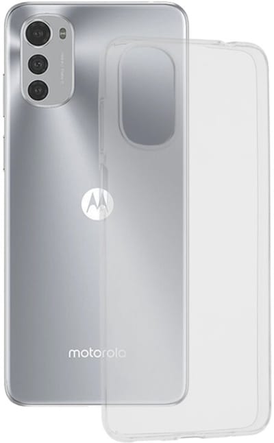 Hoesje geschikt voor Motorola Moto E32 / Moto E32s - Techsuit Clear Silicone Back Cover - Transparant