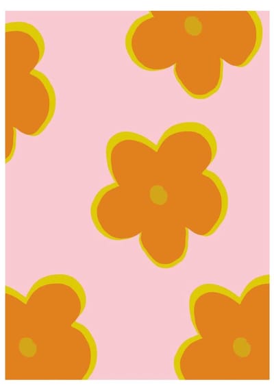 HappyBook - Notitieboek - A4 - Bloem - Roze - Flower - Bloom - Gelijnd - Softcover - Elastiek - Werk - Studie - Dagboek - School - Fleurig - Vrolijk - Cadeau - Relatiegeschenk - Boekenlegger - Diary - Doelen opschrijven - Herinneringen noteren - Plan