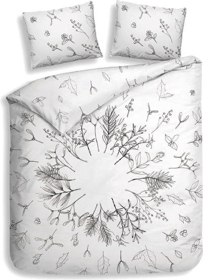 Heckettlane Fresia Dekbedovertrek - Tweepersoons - Katoen - 200x200-220cm - Wit