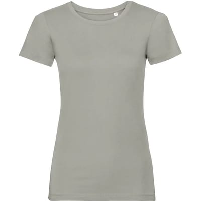 Dames-T-shirt Russell Athletic Pure Organic