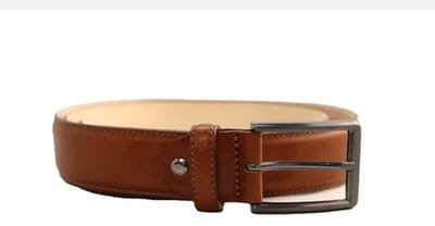 Men of Global 1270-04 – Leren Riem – Vegetable tanned – Doorgestikt – Nubuck voering