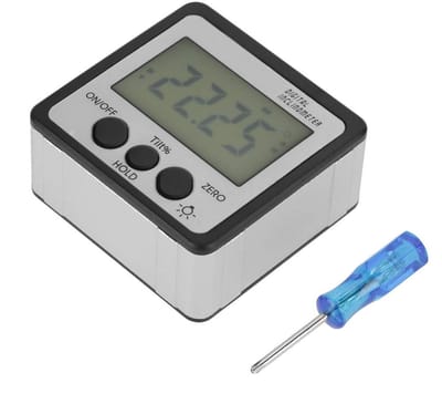 Byshayne- Inclinometer Digitale Hoekmeter - Hoogwaardige Aluminiumlegering - Sterke Magnetische Basis - Nauwkeurige Meting - Lichtgewicht - Compact Formaat