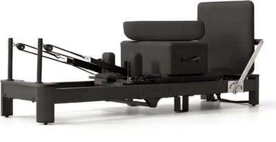 PH Fitness Pilates Reformer 214 cm STANDARD – Opvouwbaar Aluminium, Verstelbare Veerweerstand, Compact Pilates Apparaat, Trainingsbank voor Thuis, Home Gym & Studio Gebruik