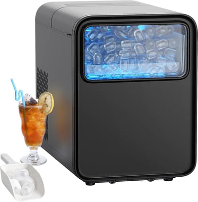 Ijsblokjesmachine - Ijsblokjesmaker - Zelfreiningsfunctie - Feestavond