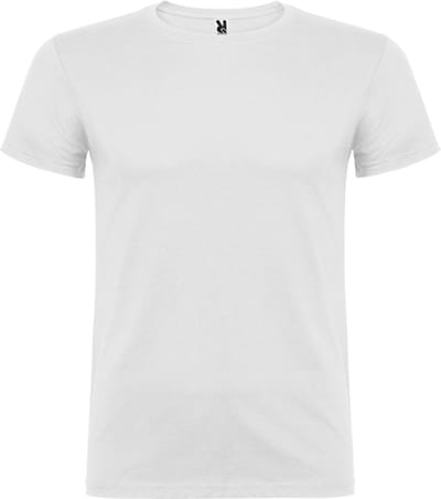 Wit 5 pack t-shirts Roly Beagle maat S