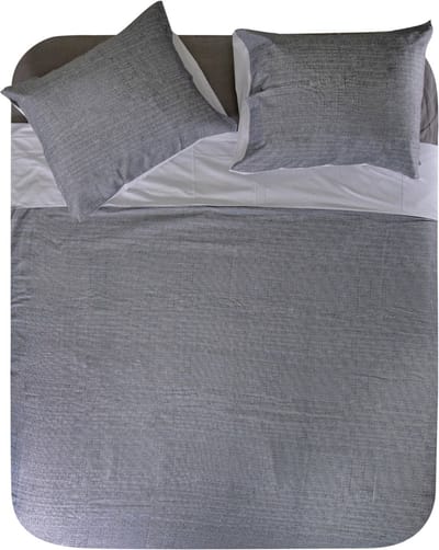 Y-NOT - Dekbedovertrek - Lina Blue - 2 Persoons 200x200/220 - Blauw