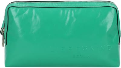 LIEBESKIND BERLIN Leren Schoudertas Gordeltas Elvira Paper Touch Crinkle Belt Bag Jade Groene