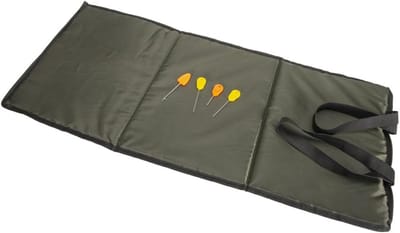 Opvouwbare onthaakmat - Vis landingsmat - Vissen beschermen - Compleet met aasnaalden - 80 x 35 cm - Groen of Zwart