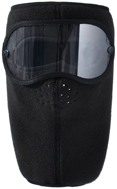 Ynkkvre - Thermisch Gezichtsmasker Winter – Winter warme gripfleece winddicht hd bril winddicht hd bril en anti-fog masker met afneembare oogbescherming - Balaclava voor Fietsen, Skiën en Motor