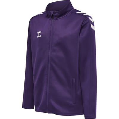 Hummel Kinder Zip Jacke Hmlcore Xk Poly Zip Sweat Kids Acai/White-176