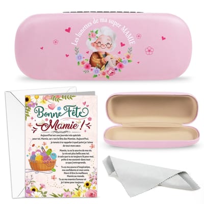Dailygoods- Brillenkoker Harde Shell Case - Brillenkoker Dames - Brillenkoker Kind - Brillenkoker Groot - Brillenkoker Heren - Geschenken voor Oma - Brillenetui