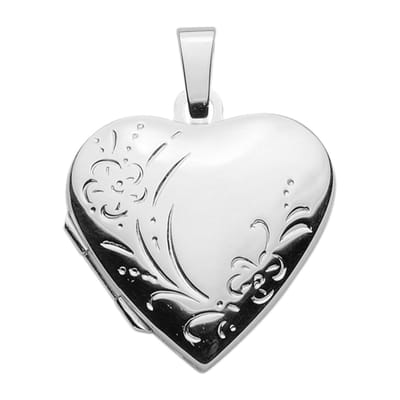 Medaillon Zilver 925/- Hart