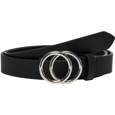 Only Kledingriem Onlrasmi Pu Jeans Belt 15185213 Black/shiny Silver