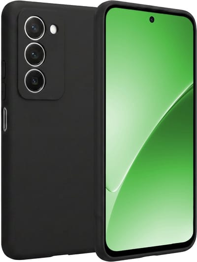 Hoesje Geschikt voor Xiaomi 15 - Sterk & Shockproof - Hoes Cover - Siliconen Case - Zwart