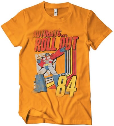 Transformers Autobots - Roll Out T-shirt oranje