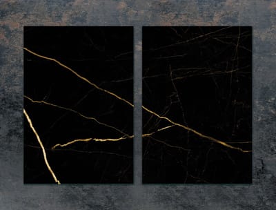 TMK ArtDeko - Snijplank - Glas - 2x35x52 cm - Marmer
