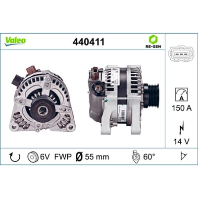 Driefasige generator VALEO 440411