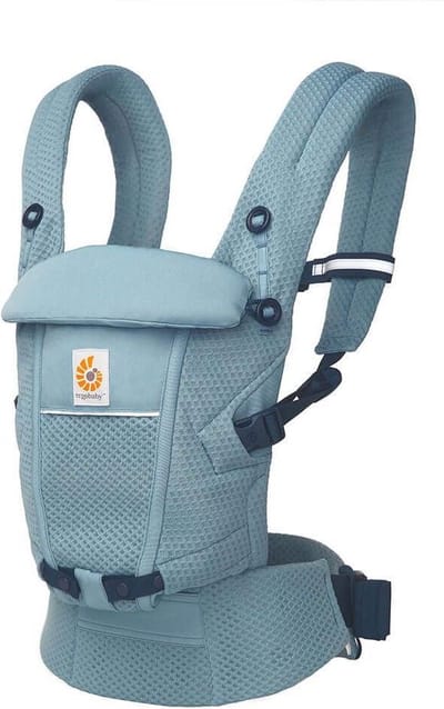 Ergobaby baby draagzak Adapt Soft Flex Mesh Slate Blue - ergonomische draagzak vanaf geboorte