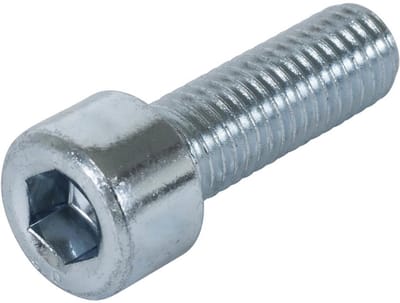 Binnenzeskantbout M6 x 10mm - Verzinkt - 8.8 - DIN 912 (200 stuks)