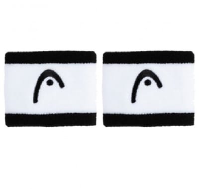 Head zweetband / polsband Blauw/wit