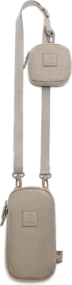 Gudika - Crossbodytas - Dames Tas - Telefoontasje - Tasje - Schoudertas - Beige