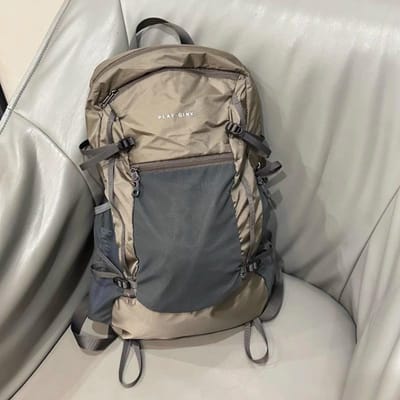 Sac à dos pliable ultra-léger extérieur multifonctionnel, sac d'alpinisme léger, portable pour le sport, randonnée gray