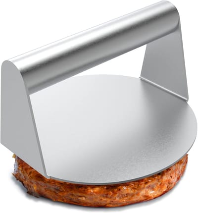 Hamburgerpers - Hoge temperatuurbestendigheid - 1 stuk - 14 cm