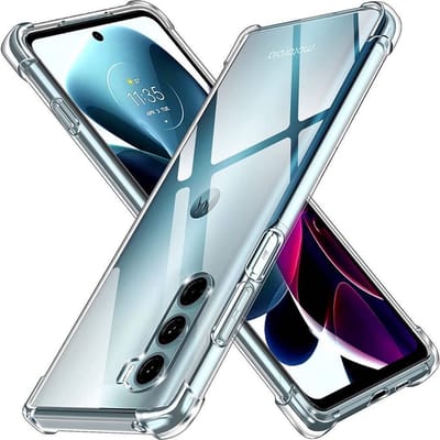 Shockproof Soft TPU hoesje Silicone Case Geschikt voor: Motorola Moto G200