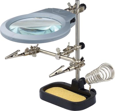 Vergrootglas met Ledverlichting - In Hoogte Verstelbaar en Kantelbaar