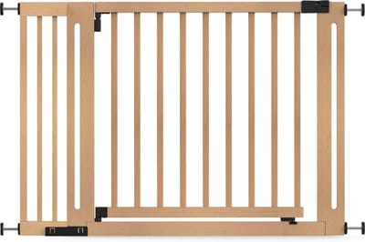 Safetots Klemhek Elegantie, 115cm - 123cm, Naturel, Hout, Traphekje