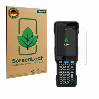 2 Stuks Screenprotector voor Unitech HT730 - Hoogwaardige Beschermfolie transparant