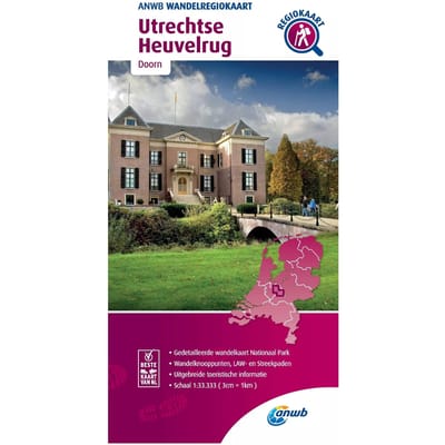 ANWB Wandelkaart Utrechtse Heuvelrug
