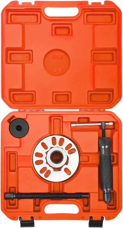 Hydraulische wiellagertrekker gereedschapsset voor autonaaven en aandrijfassen 96-125 mm