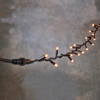 Luca Lighting - Snoer start 1,8 meter Luca Connect XP & snoer lengte 10 meter met 100 lampjes - Warm wit