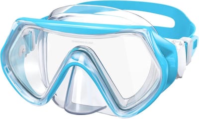 Kinders snorkelmasker met 180° helder zicht - Anti-condens en waterdicht duikmasker voor jongens en meisjes