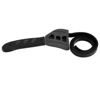Dailygoods- Riemsleutel 500 Mm - Universele Oliefiltersleutel - Potdeksels Losmaken - Antislip Handgreep - Duurzaam Kunststof - Verstelbaar tot 50 Cm - Openersleutel