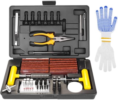 MRKK® Proppenset - Autobanden Reparatie Set - Autobanden Pomp