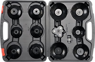 Yato Oliefilter Dop Set 13 Delig 3/8" & 1/2" Aandrijving