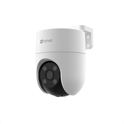 EZVIZ H8c SE 2K Buitencamera - 360° Pan & Tilt - Kleur Nachtzicht - AI Mensdetectie & Auto-Tracking - Weerbestendig-Compatibel met Alexa en Google Assistant- Geen maandkosten